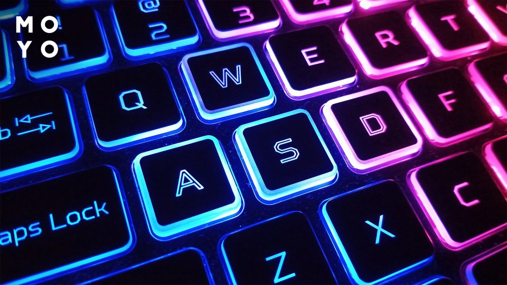 Подсветка клавиатуры ноутбука Acer Nitro 5