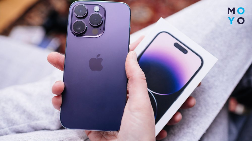 фиолетовый айфон