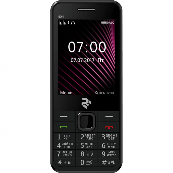 Телефон с емким аккумулятором 2E E280