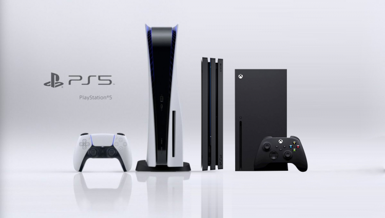 Игровые консоли Sony PlayStation 5 и Sony PlayStation 4