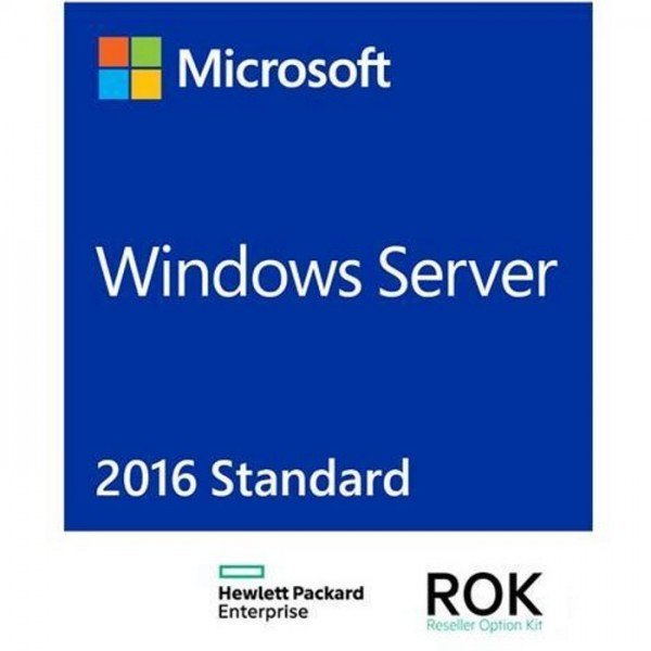 Операционная система HP Windows Server 2016 Standard ROK ru SW