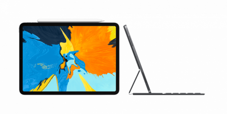iPad Pro 2018 с клавиатурой