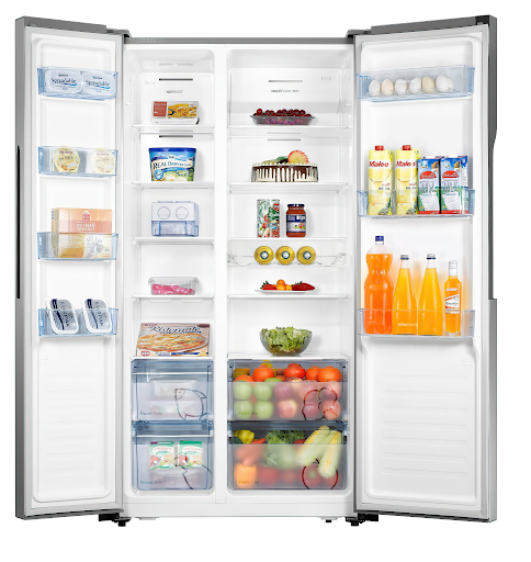 Большой двухдверный холодильник GORENJE