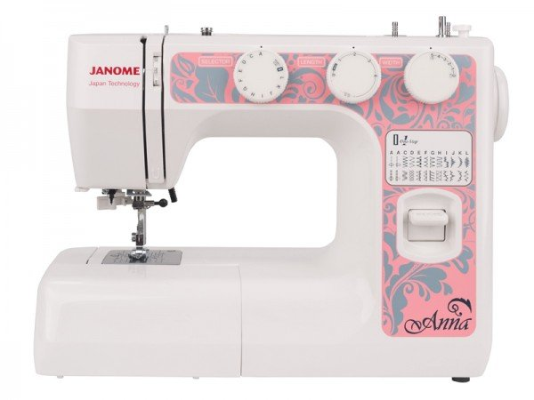 Швейная машина JANOME ANNA с вертикальным челноком