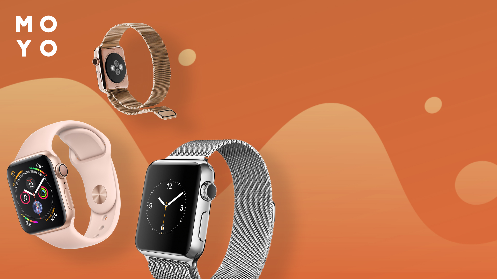 Стильні ремінці для годинників Apple