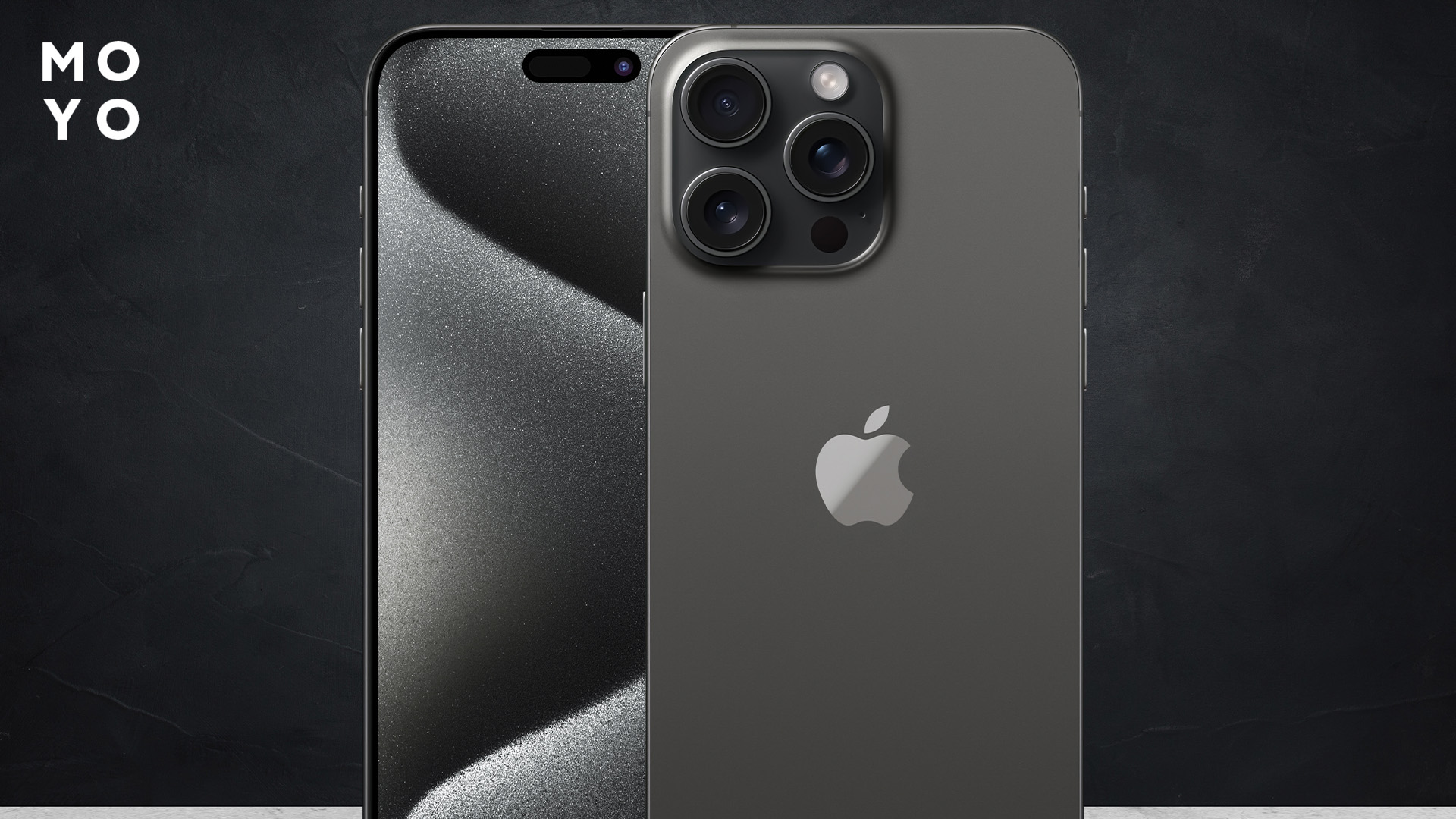 Айфон 15 Про Макс у чорному кольорі