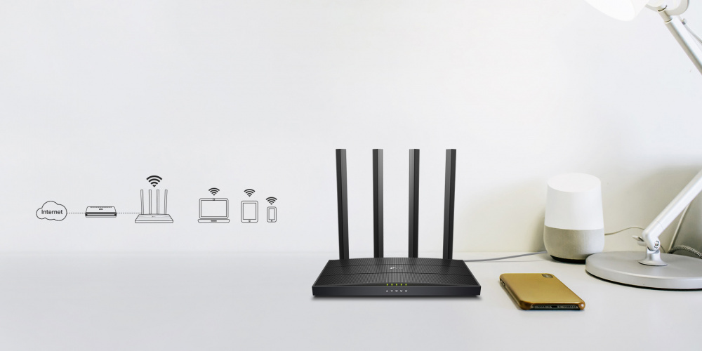 ≡ Роутер TP-LINK ARCHER-A6 – купити в Києві | ціни і відгуки в MOYO