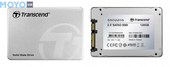 TRANSCEND SSD220S PREMIUM 120GB 2.5 SATA III (TS120GSSD220S)