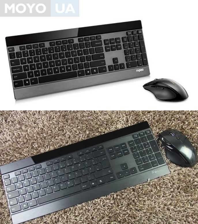  Комплект беспроводная клавиатура + мышка RAPOO Combo 8900P Wireless