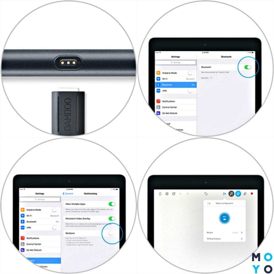 Как зарядить стилус от графического планшета