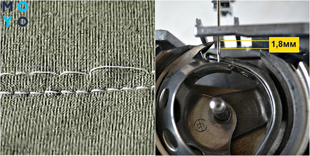 Швейная машина пропускает стежки, пропуски в строчке при шитье – причины