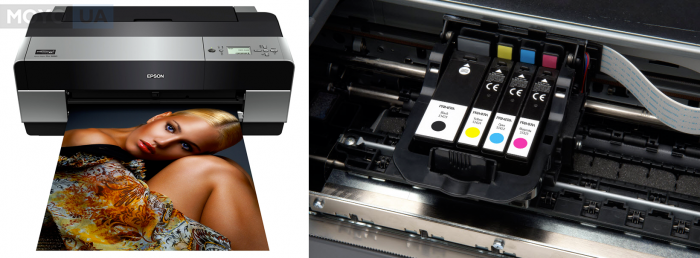 Лучшую печать обеспечивает струйная технология