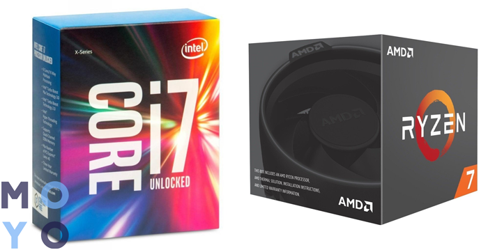 INTEL Core I7-6900K и AMD Ryzen 7 1800X