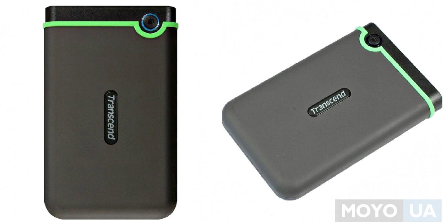 Внешний жесткий диск TRANSCEND StoreJet 2.5 USB 3.0 1TB Iron Gray Slim
