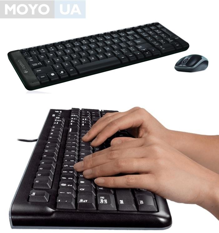  Комплект беспроводная клавиатура + мышка Logitech Cordless Desktop MK 220