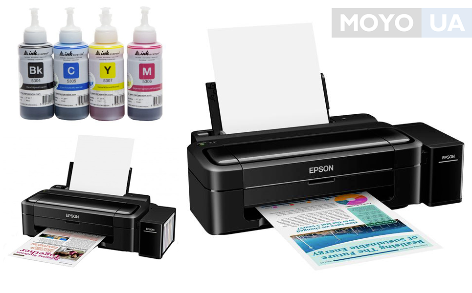 Быстрый цветной принтер Epson l312