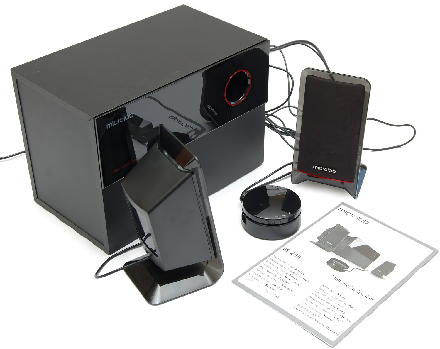 Акустическая система 2.1 Microlab M-200 (M-200) фото 