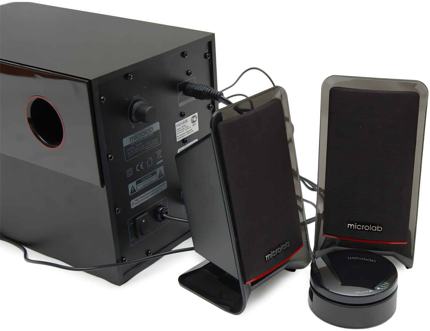 Акустична система 2.1 Microlab M-200 (M-200)фото