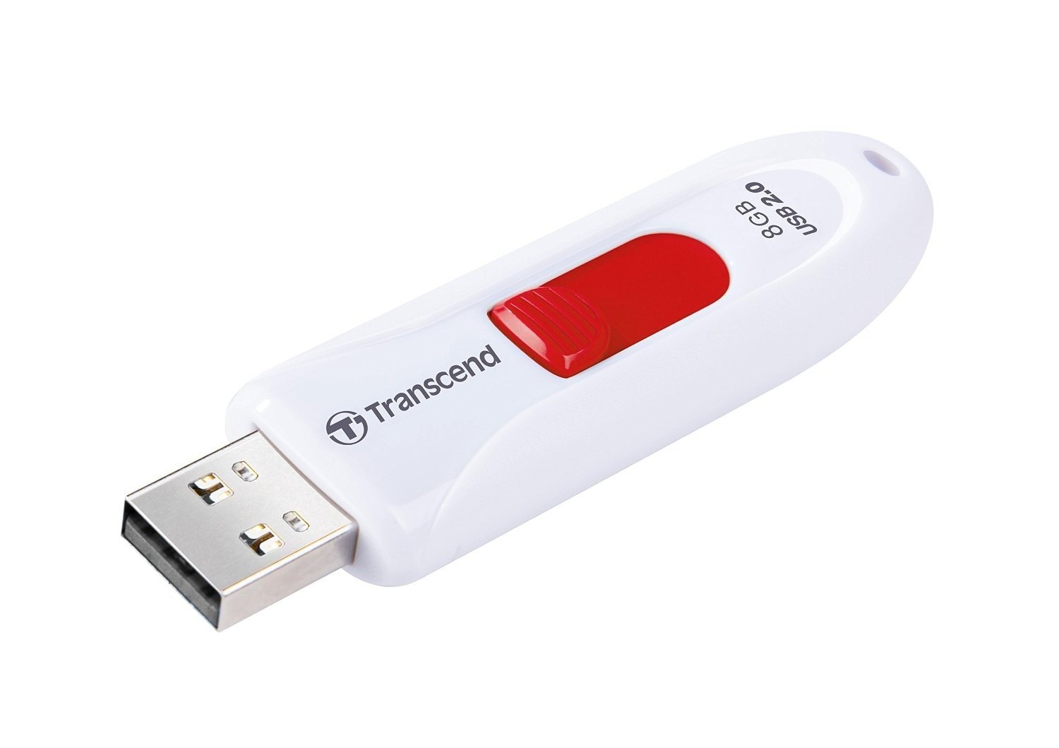  Накопичувач USB 2.0 TRANSCEND JetFlash 590 8GB White (TS8GJF590W) фото