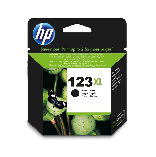 Картридж струйный HP No.123XL DJ 2130 Black (F6V19AE) – купить в Киеве ...