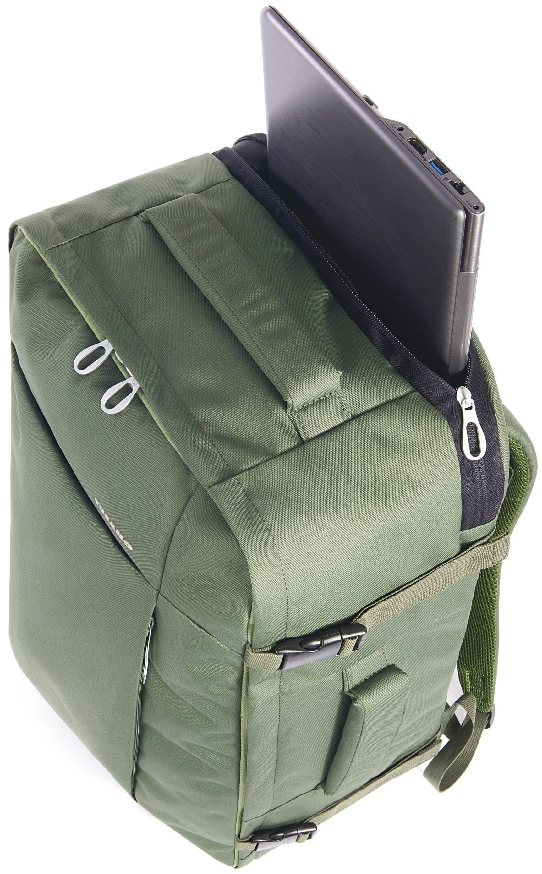 Рюкзак дорожный Tucano TUGO' M CABIN 15.6 Green фото 2