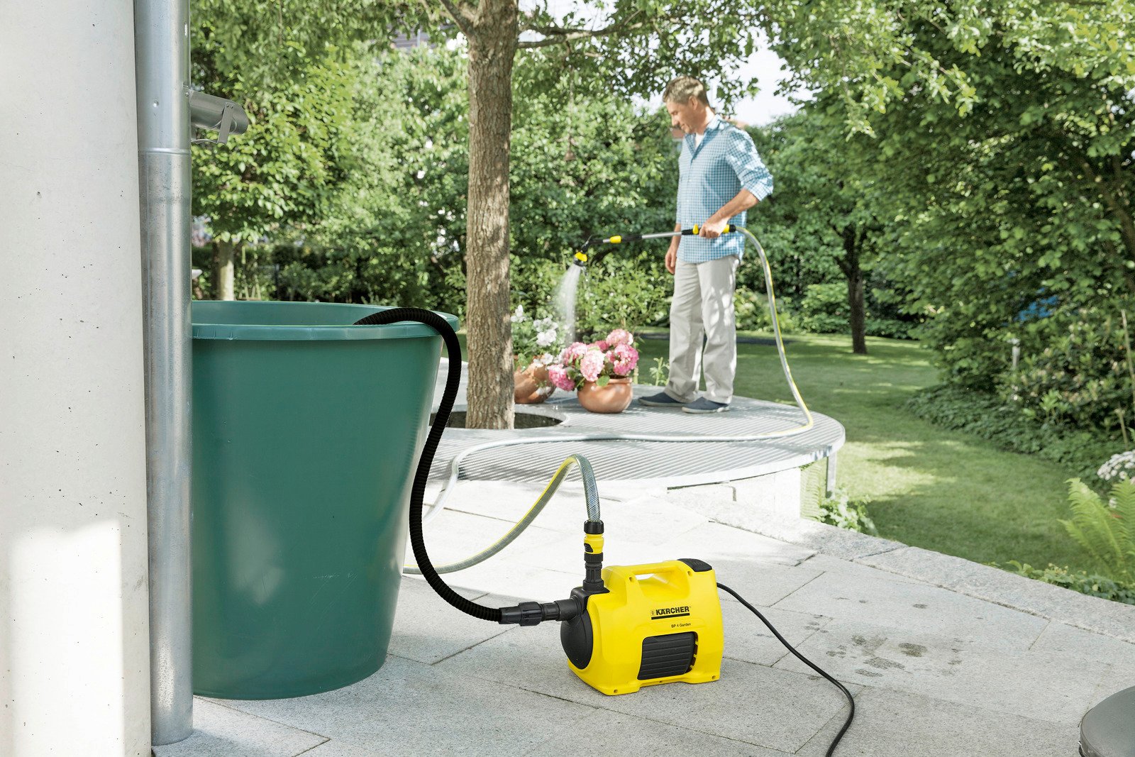 Насос садовий Karcher BP 4 Garden (1.645-352.0)фото2