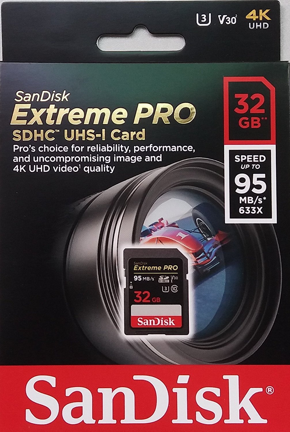 Карта памяти SANDISK SDHC 32GB Class 10 Extreme Pro UHS-I U3 V30 R95/W90 MB/ s (SDSDXXG-032G-GN4IN) – купить в Киеве | цена и отзывы в MOYO