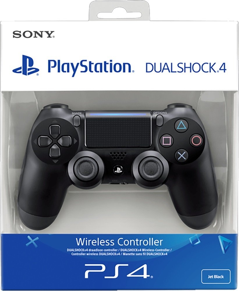 Бездротовий геймпад Dualshock 4 V2 Jet Black для PS4 (9870357)фото