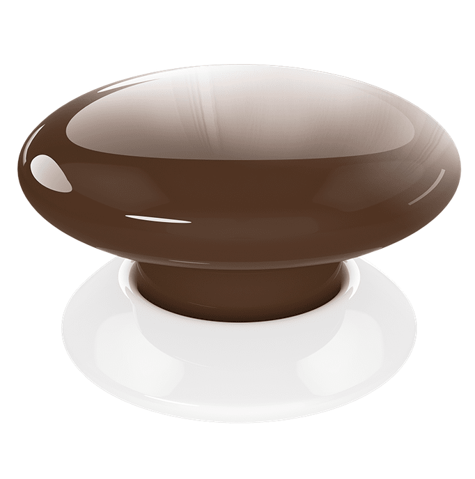 Кнопка управления Z-Wave Fibaro The Button brown (коричневая) фото 