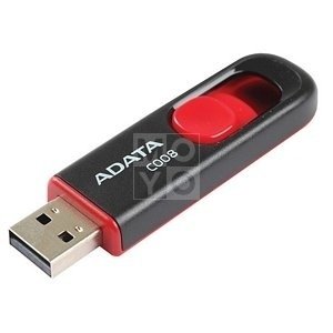  Накопичувач USB 2.0 ADATA C008 16GB (AC008-16G-RKD) фото
