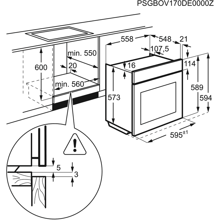 Духовой шкаф electrolux eob96850av