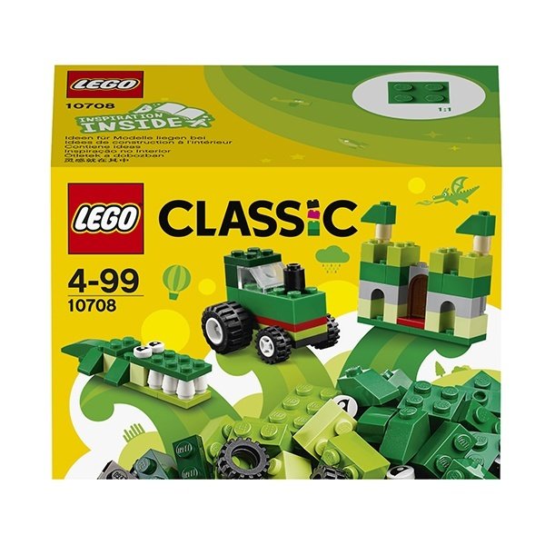 Lego classic green hot sale creativity box 10708