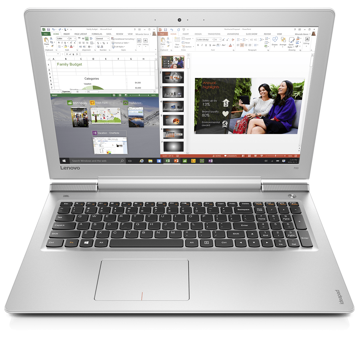 Ноутбук LENOVO IdeaPad 700-15ISK (80RU00SVRA) фото 4