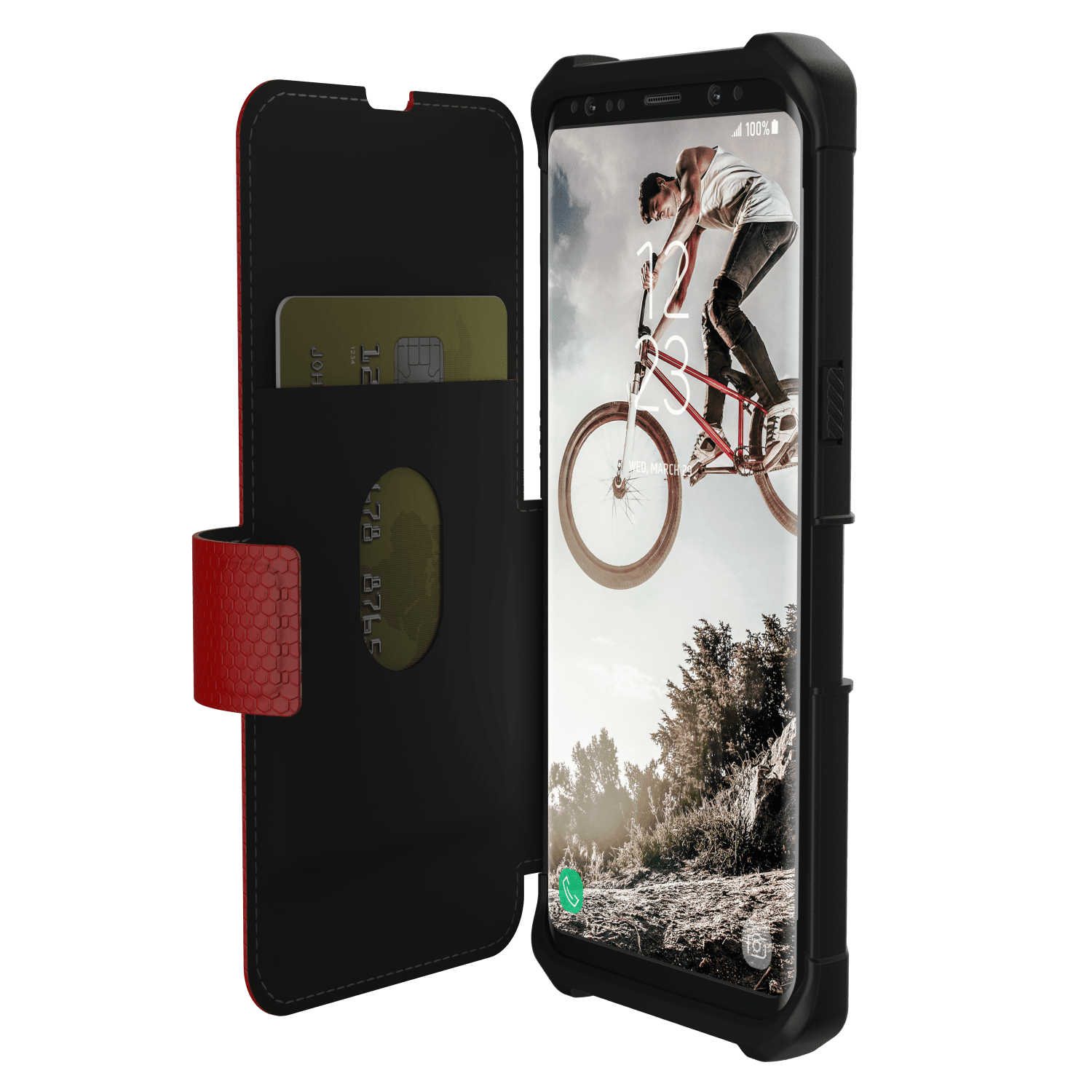 Ð§ÐµÑ…Ð¾Ð» UAG Ð´Ð»Ñ Galaxy S8 G950 Metropolis Case Magma