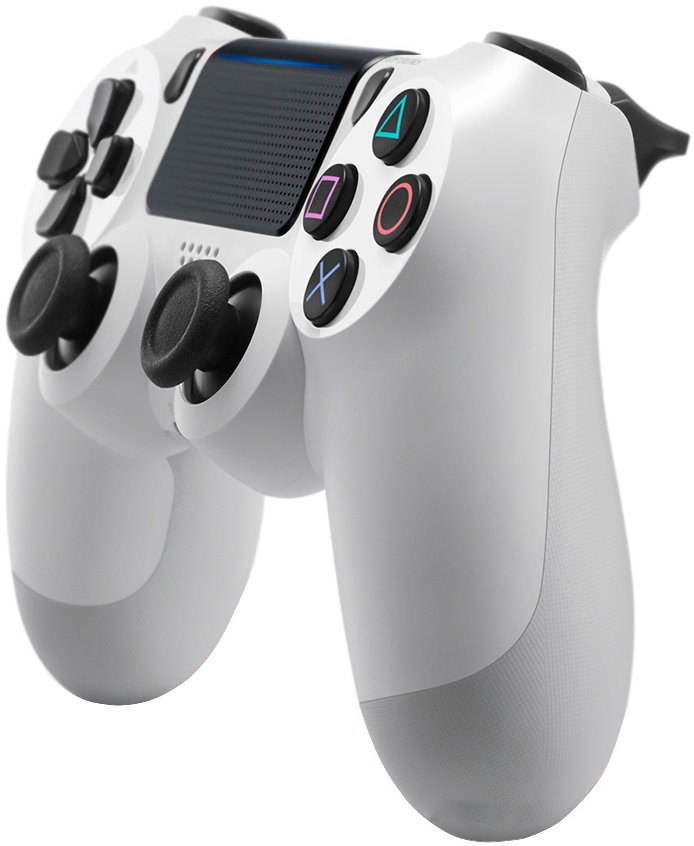Беспроводной геймпад Dualshock 4 V2 White для PS4 (9894759) фото 
