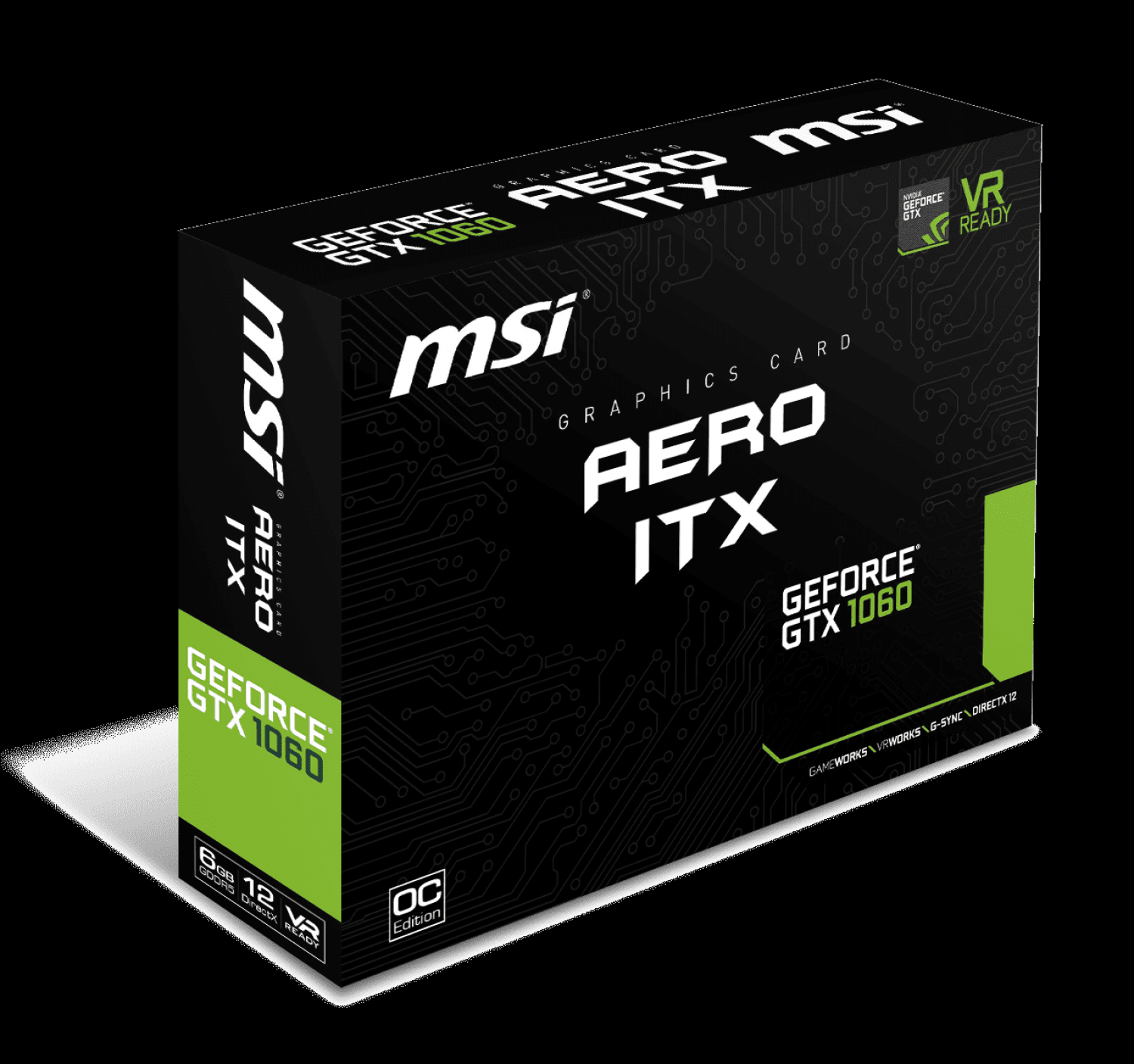 Видеокарта MSI GeForce GTX 1060 6GB GDDR5 Aero ITX OC  (GF_GTX_1060_AERO_ITX_6G_OC) – купить в Киеве | цена и отзывы в MOYO