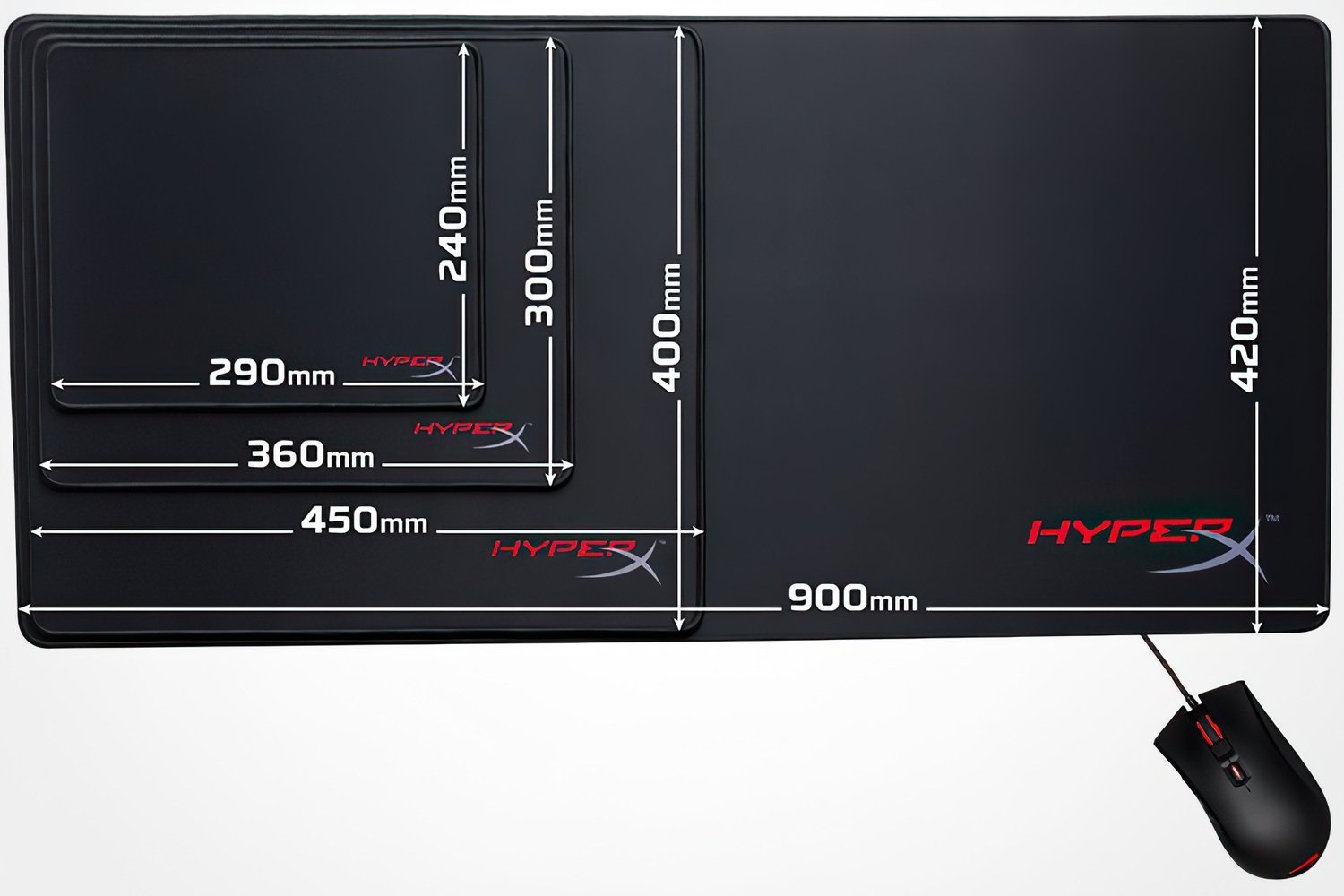 Игровая поверхность HyperX FURY S XL (HX-MPFS-XL/4P5Q9AA) фото 
