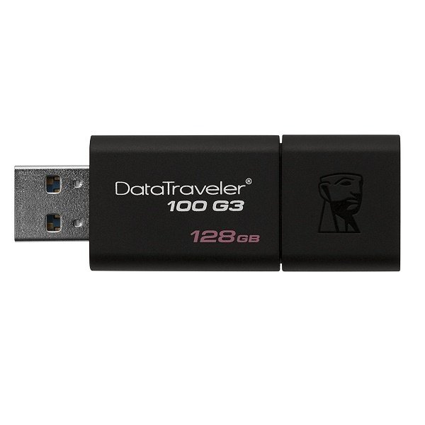 Накопитель USB 3.0 KINGSTON DT 100 G3 128GB (DT100G3/128GB) фото 