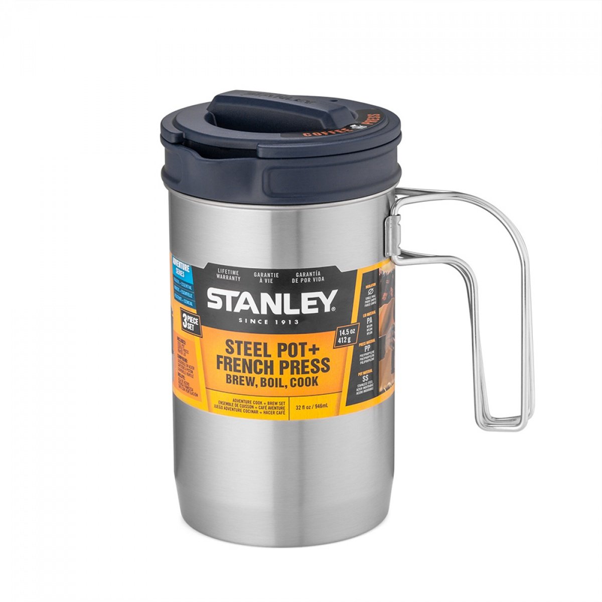 Stanley Adventure Cook and Brew 32 oz French Press