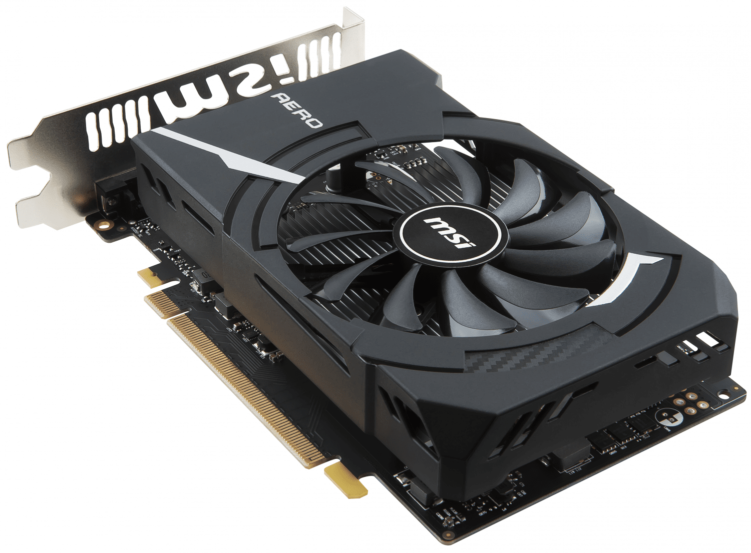 Видеокарта MSI GeForce GTX 1050 2GB GDDR5 AERO ITX OCV1 (GTX 1050 AERO ...