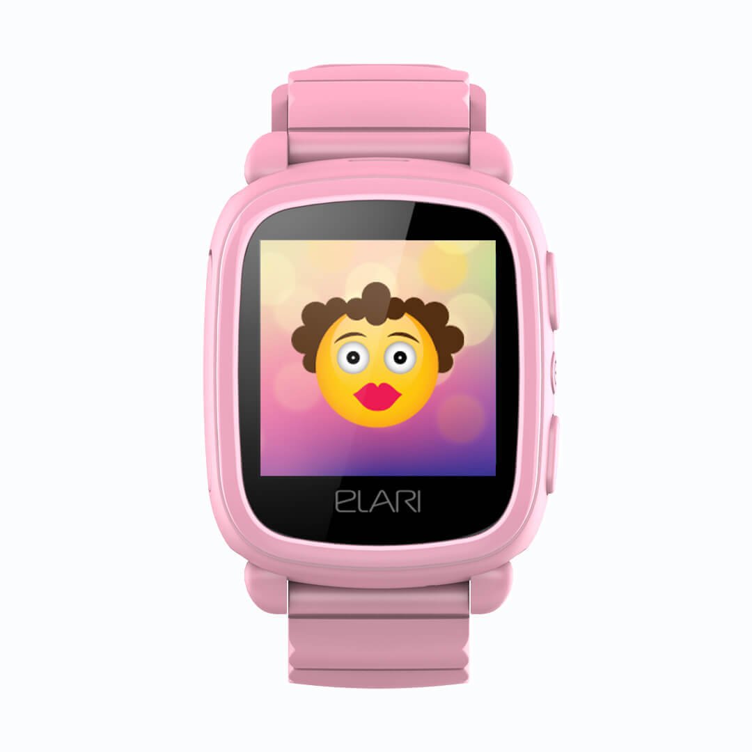 Детские смарт-часы Elari KidPhone 2 Pink с GPS-трекером (KP-2P .