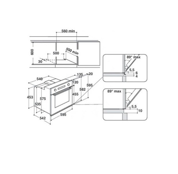 Электрический духовой шкаф whirlpool akp 745 wh