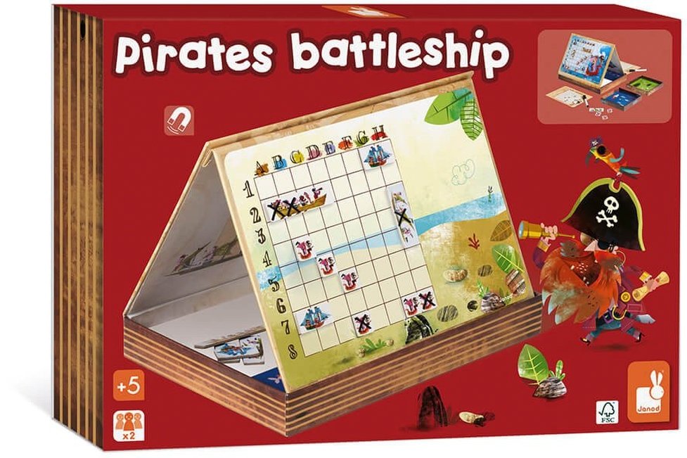 Настольная игра Janod Битва пиратов (J02835) фото 