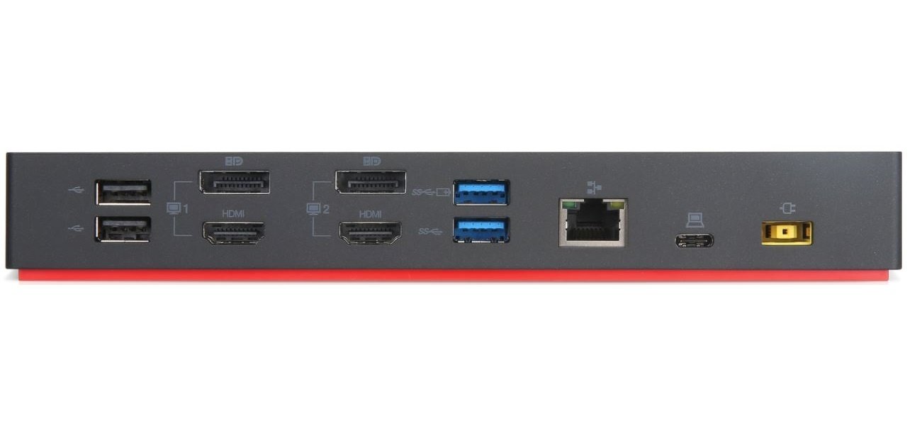 Док-станция ThinkPad Hybrid USB-C with USB A Dock (40AF0135EU) фото 