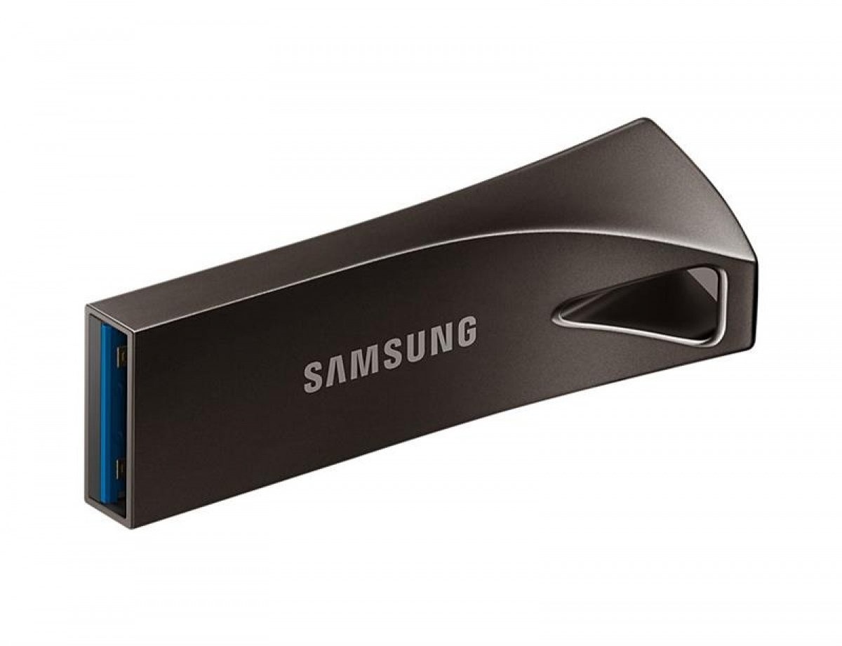Накопитель USB 3.1 SAMSUNG BAR 64GB Titan Gray (MUF-64BE4/APC) фото 