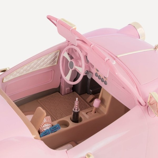 Транспорт для кукол Our Generation Ретро автомобиль с открытым вверхом (BD67051Z) фото 