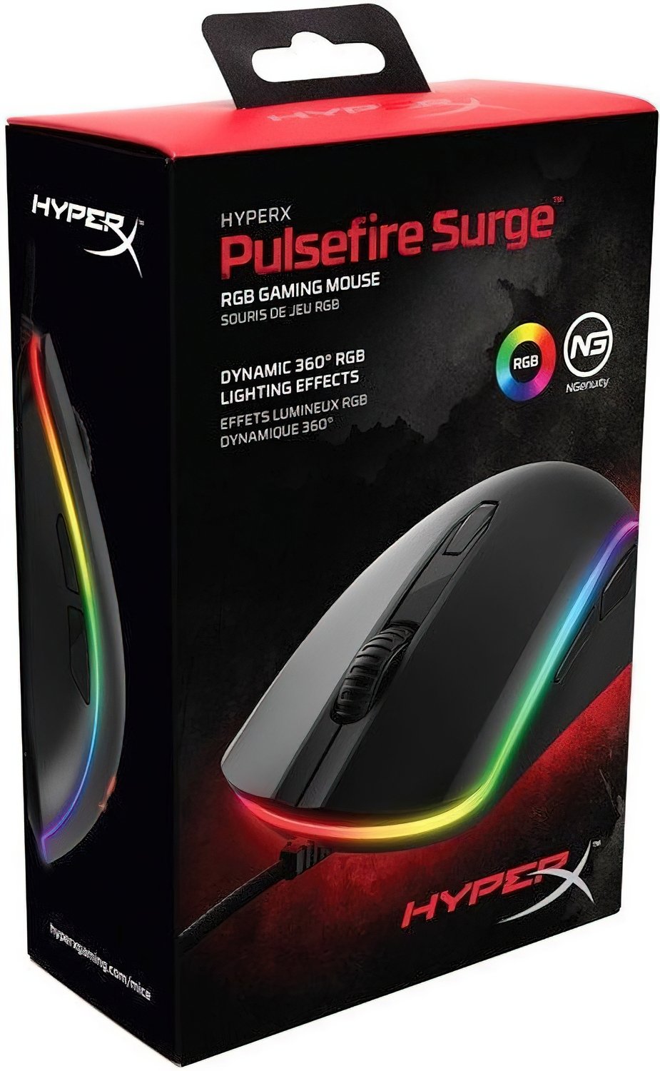 Игровая мышь HyperX Pulsefire Surge (HX-MC002B/4P5Q1AA) фото 