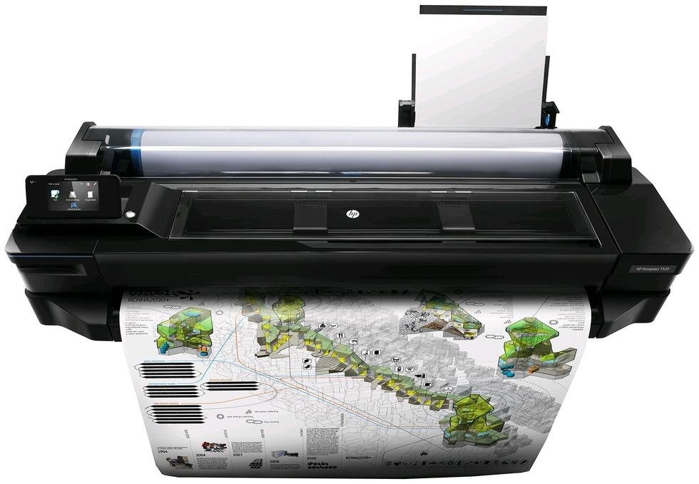 Плоттер HP Designjet T520 36-In EPrinter W/O Stand – Купить В.