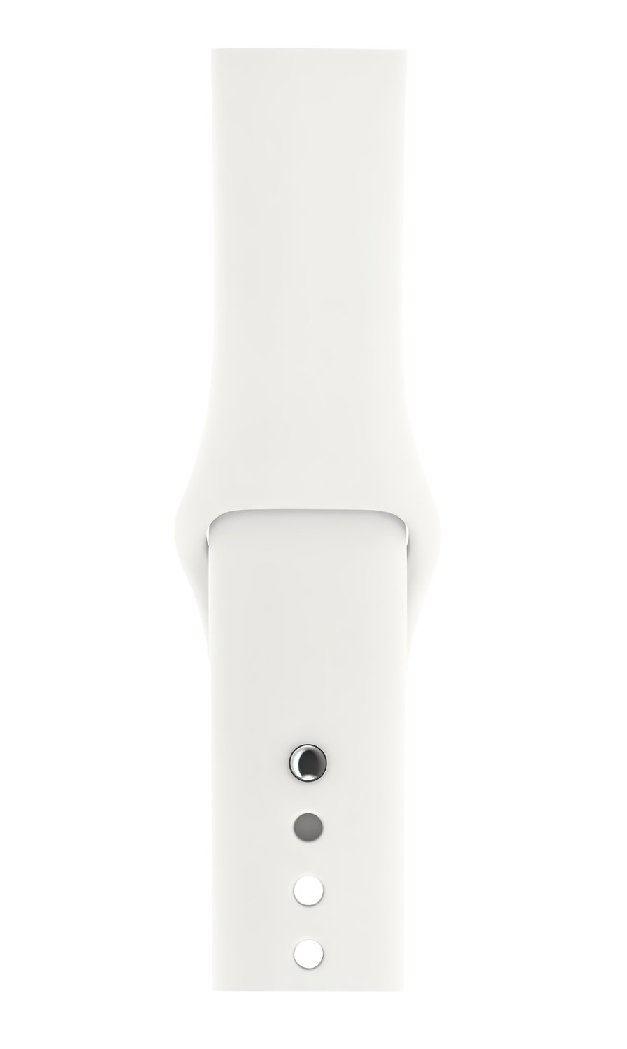Смарт-часы Apple Watch Series 3 GPS 38mm Silver Aluminium Case with White Sport Band (MTEY2FS/A) фото 