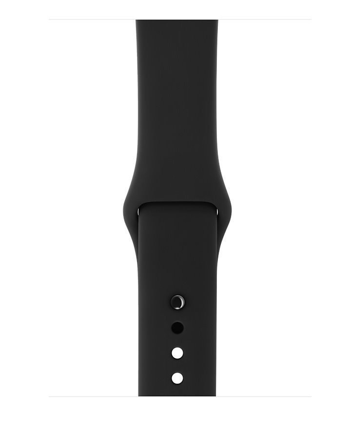 Смарт-часы Apple Watch Series 3 GPS 42mm Space Grey Aluminium Case with Black Sport Band (MTF32FS/A) фото 